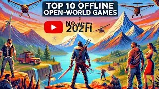 Top 10 Offline Open World Games 2024 / Android /IOS
