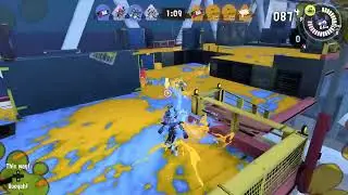 Splatoon 3 Frostyfest: Insane quad kill with the splashdown + 2 wipeouts in a row
