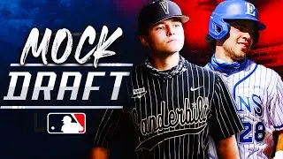 2021 MLB Draft Mock Draft! Jack Leiter & Kumar Rocker FALL?
