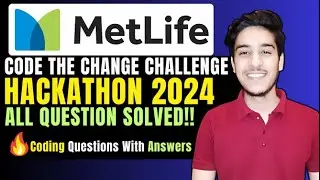 Metlife Direct Test Hiring 2024 | Metlife Coding Assessment Questions & Answers | Off campus drive