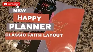 Happy Planner Review| 2024 Peony & Sky Faith Happy Planner - Classic Faith Layout - 12 Month