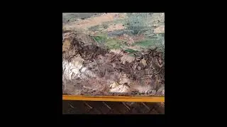 Lake Garda Impasto Oil Painting #oilpainting #lakegarda #artist #contemporaryart #artwork #italyart