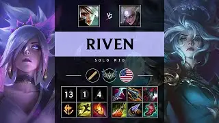 Riven Mid vs Diana - NA Challenger Patch 25.S1.3