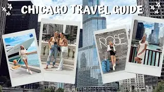 CHICAGO VLOG  + TRAVEL WITH ME // the bean, navy pier, places to eat, The Rose Hotel, & more