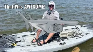 Snagging Spoonbill in Keystone Lake From a Kayak!