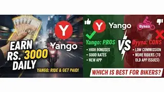 Yango vs. Bykea: Which App is Best for Bikers? Earn Rs. 3000 Daily! 🏍️💰