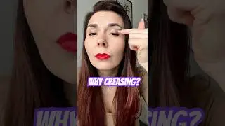 Why Eyeshadow Creases + How to Stop It 🌸 #makeuptips