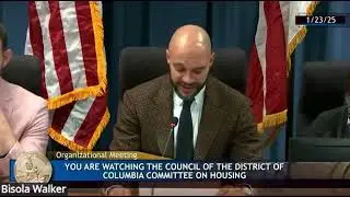 Councilmember Robert White Housing Committee Priorities 2025