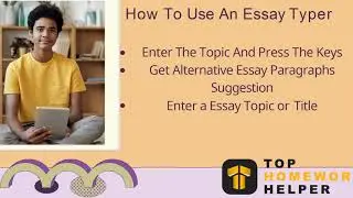 Online Essay Typer- Essay generator & Essay maker tool