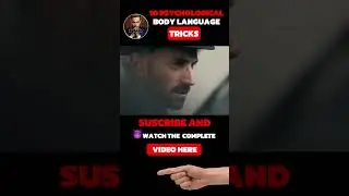 10 PSYCHOLOGICAL BODY LANGUAGE TRICKS😎| TO BE IRRESISTIBLE