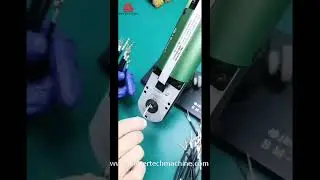 Semi-automatic Pneumatic Terminal Crimper Manufacturer JWDT2Q #wirecrimper