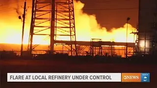 Refinery ground flare