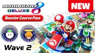 Mario Kart 8 Deluxe - NEW *DLC Wave 2* Gameplay!