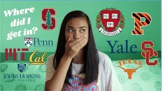 COLLEGE DECISIONS 2018 | My College Application Story