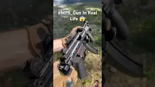 MP5 Gun In real life😯😱 #airsoft #mm2 #tactical #pubg #freefire #gunman #freefireshorts #pubgmobile