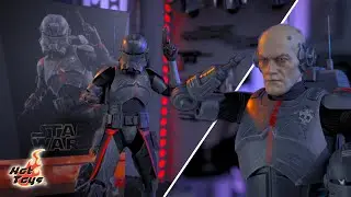 Star Wars Hot Toys Echo The Bad Batch Figure Unboxing and Posing!