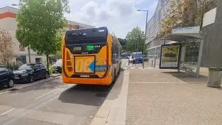 LIGNES D'AZUR | IVECO-BUS URBANWAY 18 GNV BHNS N°463 ● FULL KICKDOWN avec la clim 👽