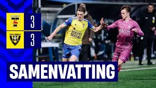 Late tegentreffer... 😕 | Samenvatting SC Cambuur - VVV-Venlo (3-3) 📺
