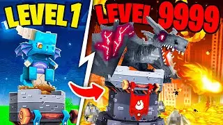 Улучшение башен &laquo;НУБ&raquo; до &laquo;Бог-Дракон&raquo; в MINECRAFT CASTLE DEFENDERS