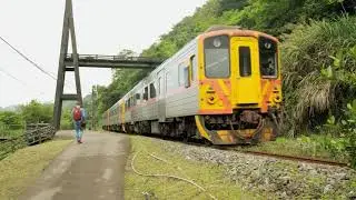 Take the train along Taiwan's Pingxi Line