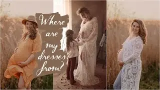 Where do I BUY my MATERNITY DRESSES? Low-budget edition - Is the QUALITY of ALIEXPRESS dresses good?