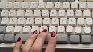 ASMR Keyboard Tapping 🧠💆🏻&zwj;♀️✨ scratches the brain just right