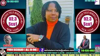 YVON RICHARD PRESENT MIRACLE HEAVENLY MINISTRIES VEILLE DE NUIT LIVE ON RTM. 92.3 SCA1