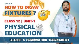FIXTURES - League and Combination Tournament (Part - 3) of Unit -1 | Class 12 | Board Exam 2025