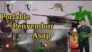 Tutorial Portable Fogging mini Asap yang Banyak 🤝🤝☺️