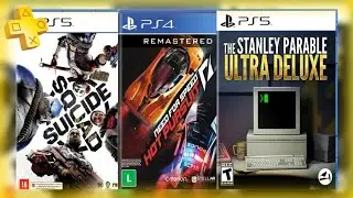 Jogos GR&Aacute;TIS Psplus Janeiro 2025