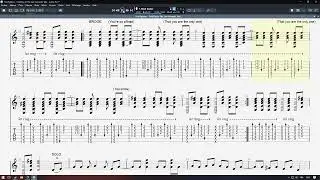 Foo Fighters  - Cold Day In The Sun (Acoustic Tab)