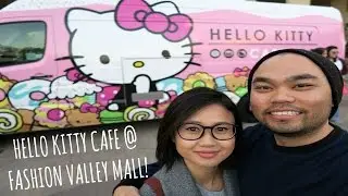 Hello Kitty Cafe at Fashion Valley Mall! - January 17, 2015 | #fancyplusryan Vlogs