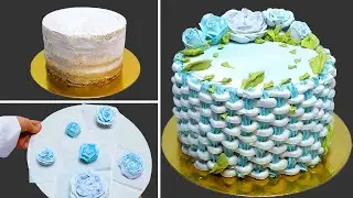 👩‍🍳 ازاي تزيّني التورتة بأسهل طريقة 🎂👀 - أفكار تزيين تورتات سهلة ومبتكرة