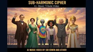 Sub-Harmonic Cipher | Psytrance AI Music Video | Dance-able Tribute
