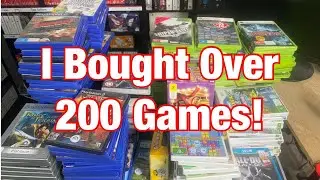 Huge Pickup! Over 200 Games! PS2 PS1 Wii PS3 Xbox 360 & More