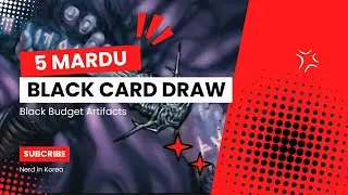 Budget Mardu Black Card Draw Artifacts