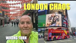Bicycle Touring Nightmare: Central London Chaos & Navigation Fails