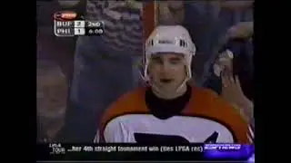 2000-01 Playoff. First round. Philadelphia Flyers vs Buffalo Sabres. Game 2. April 14, 2001