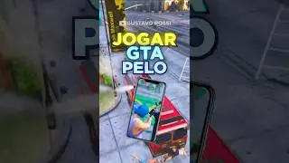 COMO JOGAR GTA NO CELULAR😱 #gtav #gta5 #gtaonline