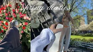 spring diaries | journaling, moving updates + reading