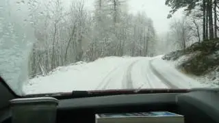 Driving in Glen Muick