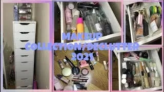 MY MAKEUP COLLECTION/DECLUTTER 2021