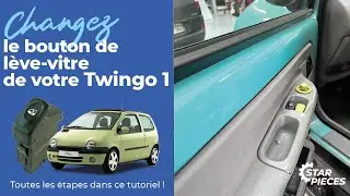 Замена переключателя стеклоподъемника на вашем Twingo 1 | ⚙️ Star-Pi&egrave;ces