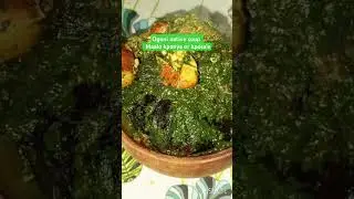 How to cook Ogoni native soup, maalo kponya/kposa'e