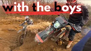 Enduro mit den Jungs | Beta 200rr, Ktm 300 exc, Beta 300 x Trainer
