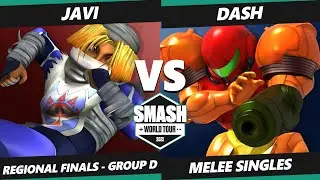 SWT CA RF Group D - Javi (Sheik) Vs. Dash (Samus) SSBM Melee Tournament