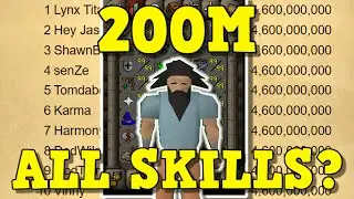 Will I Go For 200M XP In All Skills? (OSRS 200M ALL)