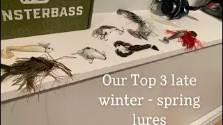 Our Top 3 Lures for Bass in Late Winter - Early Spring (Northeast)