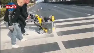 RS 6Z Self propelled Road Marking Removal Machine - RoadSky