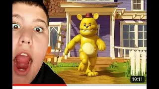 KABUS GİBİ BİR OYUN...  Hello Neighbor Foxy Modu